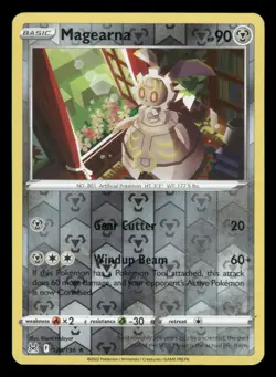 Magearna 128/196 Rare Lost Origin Pokemon Reverse Holo NM/M - Image 1