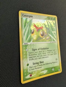 Pokemon TCG Caterpie 56/112 FireRed & LeafGreen Reverse Holo - Image 2