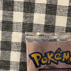 Pokemon Fossil Booster Pack Lapras Art Sealed - Image 3