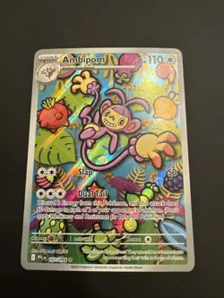 Ambipom Illustration Rare 107/094 English Pokemon Tcg Near Mint - Image 2