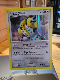 Regigigas JUMBO DP40 Black Star Promo Holo Pokemon - Image 1