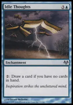 Idle Thoughts - Light Play MTG Eventide - Image 1
