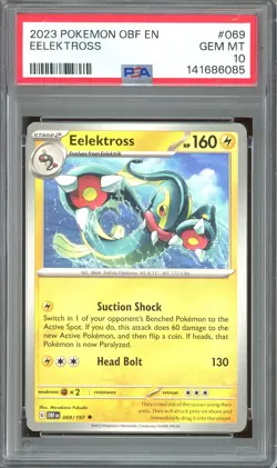 Pokemon TCG Scarlet & Violet Obsidian Flames #069 PSA 10 Low Pop - Image 1