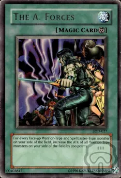 The A. Forces LOD-027 R Legacy of Darkness Yu-Gi-Oh Unlimited LP - Image 3