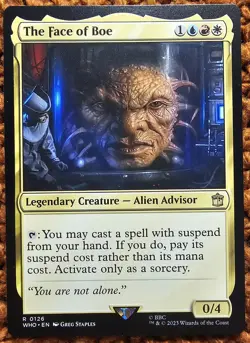 ✨The Face Of Boe✨ MTG | Universes Beyond: Doctor Who | NM/M | R 0126 - Image 1