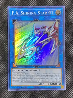 YuGiOh! - F.A. Shining Star GT MP20-EN144 Super Rare 1st Edition Near Mint - Image 1