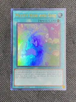 YuGiOh! - Melffy Hide-and-Seek MP24-EN151 Ultra Rare 1st Edition Near Mint - Image 1