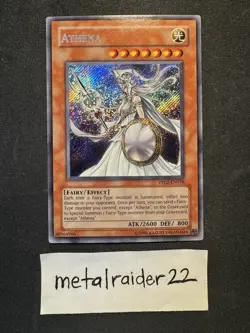 Yugioh Athena PP02-EN018 Premium Pack 2 Unlimited Near Mint - Image 1