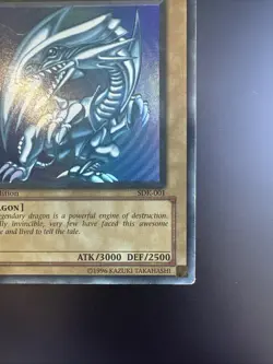 Yu-Gi-Oh! Blue Eyes White Dragon SDK-001 1st Edition MP - Image 5