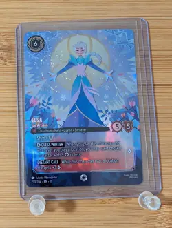 Disney Lorcana Winterspell Elsa 233/204 - Ice Artisan (Enchanted) English NM - Image 1