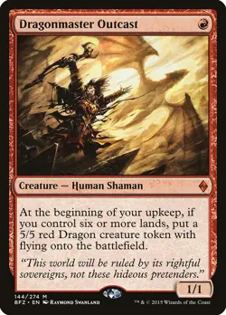 Dragonmaster Outcast BFZ Mtg Magic English - Image 1