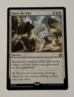 MTG Raise the Past - Foundations LP - Image 1