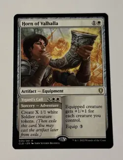 MTG - Horn of Valhalla - Commander Legends: Battle for Baldur's Gate NM - Image 1