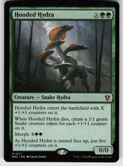 Hooded Hydra M Commander: Murders at Karlov Manor 171 MTG - Image 1