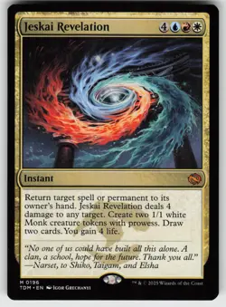 Jeskai Revelation M Tarkir: Dragonstorm 196 MTG - Image 1