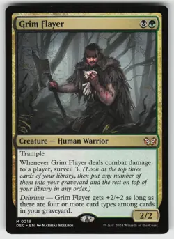 Grim Flayer M Commander: Duskmourn: House of Horror 218 MTG - Image 1