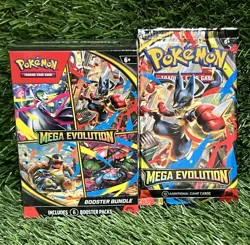 Pokemon TCG Mega Evolution Booster Bundle & Booster Pack SEALED QUICK SHIPPING - Image 1