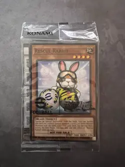 Rescue Rabbit Yu-Gi-Oh! EFC1-EN001 Parallel Rare Brand New Sealed - Image 1