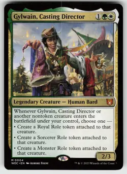 Gylwain, Casting Director M Commander: Wilds of Eldraine 4 MTG - Image 1