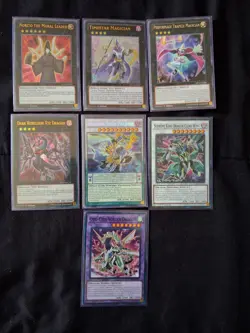 Yu-Gi-Oh Pendulum Magician / Mythical Beast Deck + Extra Deck Sleeved - Image 4