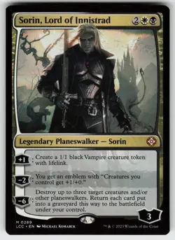 Sorin, Lord of Innistrad M Commander: The Lost Caverns of Ixalan 289 MTG - Image 1
