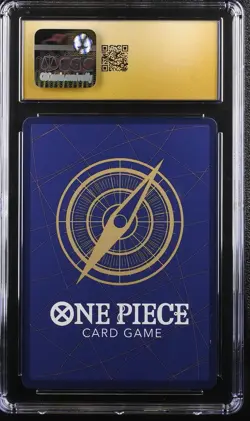 2024 ONE PIECE ST18 EN MONKEY D LUFFY P-041 GEAR 5 ENGLISH PURPLE CGC 10 PRISTIN - Image 2