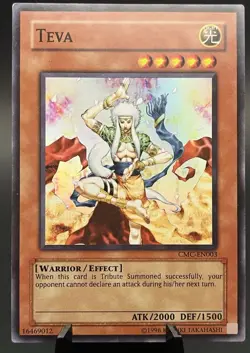 Yu-Gi-Oh! Video Game Promo(Capsule Monster Coliseum) Cards CMC-EN003 Teva LP - Image 1