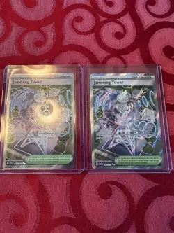 Jamming Tower 261/217 Ultra Rare ME: Ascended Heroes Pokemon Card Lot OF 2 - Image 1