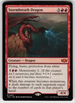 Stormbreath Dragon M Commander: Tarkir: Dragonstorm 237 MTG - Image 1