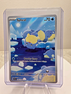 Pokemon Spheal 199/191 Surging Sparks Secret Rare Illustration TCG Card - Image 1