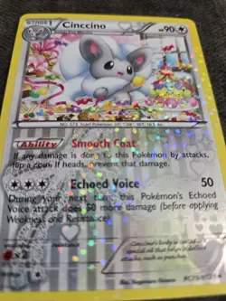 Pokemon TCG Legendary Treasures Radiant Collection Cinccino RC19/RC25 Holo Card - Image 2