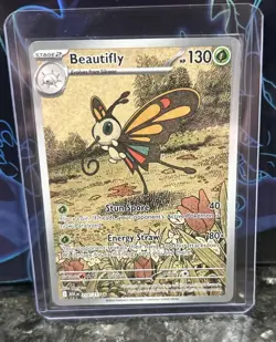 Beautifly Illustration Rare Pokemon Trading Card Game Ascended Heroes 219/217 NM - Image 1