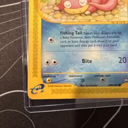 Pokemon Slowpoke 108/147 Vintage 2002 TCG Aquapolis Common Card - Image 5