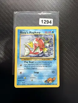 Pokemon TCG Magikarp Gym Challenge Misty's Regular Card 88/132 Non Holo - LP - Image 1