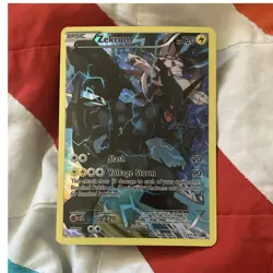 Pokemon TCG Zekrom XY76 XY Full Art Promo Holo Card Basic 120 HP English - Image 1