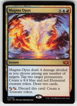 Magma Opus M Commander: Tarkir: Dragonstorm 296 MTG - Image 1