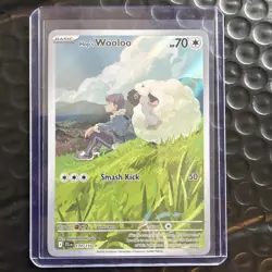 Pokemon Hop's Wooloo 170/159 Journey Together Card NM - Image 1