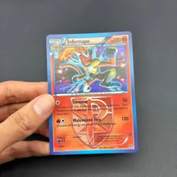 Infernape Pokemon Card 2012 Plasma Storm Holo Rare Card 17/135 - Image 3