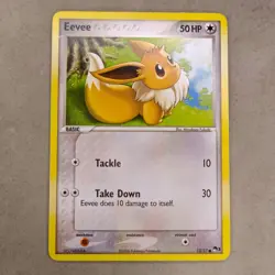 Pokemon Eevee 13/17 Non-Holo Card Pop Series 3 LP Lightly Played - Image 1