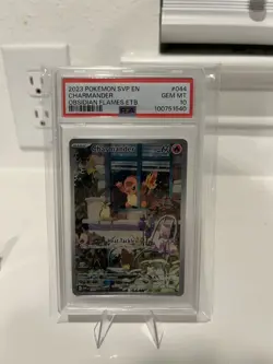 Charmander 044 Sv: Scarlet & Violet Promo Cards Holo PSA 10 - Image 2