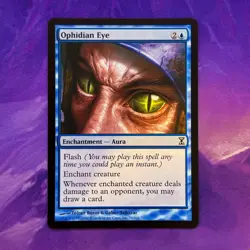 Ophidian Eye MB2R Mystery Booster 2 MTG Blue Flash Enchant Creature Magic Card - Image 1