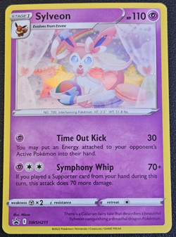 Sylveon SWSH211 SWSH: Sword & Shield Promo Cards Holo LP+ - Image 1