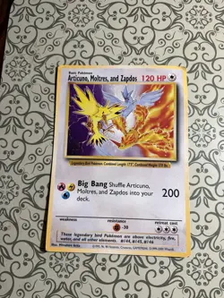 Articuno, Moltres, and Zapdos (Warner Bros. Promo) Jumbo Card - Image 1