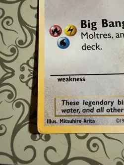 Articuno, Moltres, and Zapdos (Warner Bros. Promo) Jumbo Card - Image 5
