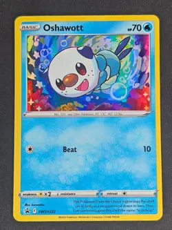 Oshawott Holofoil Promo SWSH: Sword & Shield Promo Cards SWSH222 NM - Image 1