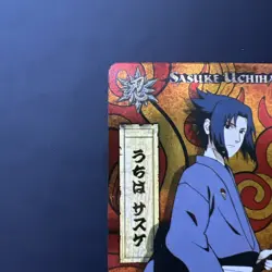 Sasuke Uchiha Holo Promo Card English Near Mint Samurai Rare - Image 3