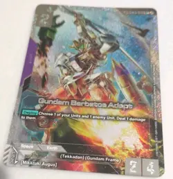 Gundam Card GameBarbatos Adapt SP GD03-056 R+ GUNDAM Phantom Aria - Image 4