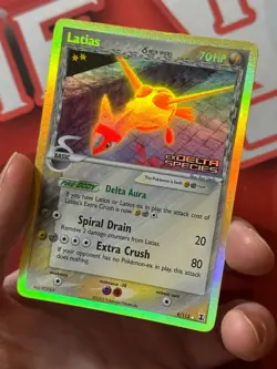 LATIAS [Delta] 8/113 EX Delta Species REVERSE HOLO STAMPED Pokemon TCG card NM+ - Image 2