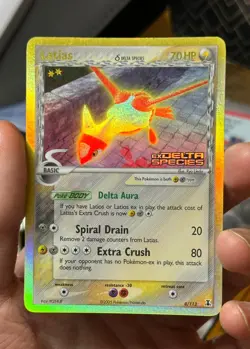 LATIAS [Delta] 8/113 EX Delta Species REVERSE HOLO STAMPED Pokemon TCG card NM+ - Image 3