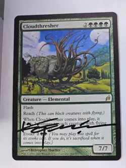 MTG -AUTOGRAPH - Cloudthresher Chris Moeller - Lorwyn - Image 1